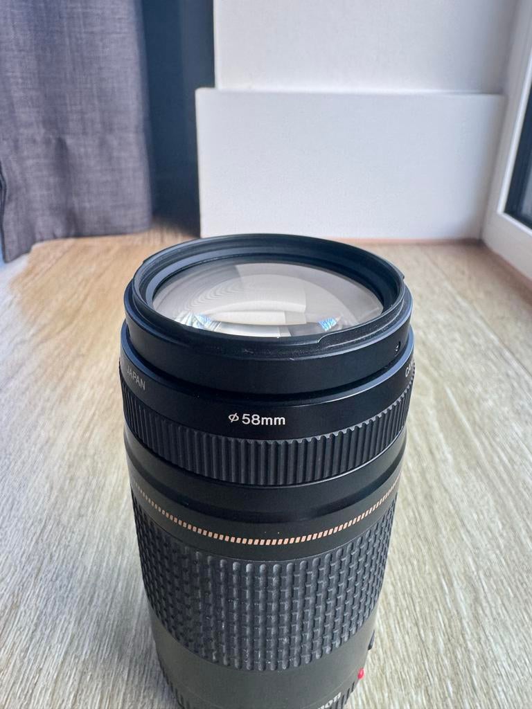 Canon zoomlens EF 75-300mm 1:4-5.6 II in perfecte staat, Audio, Tv en Foto, Fotografie | Lenzen en Objectieven, Ophalen of Verzenden