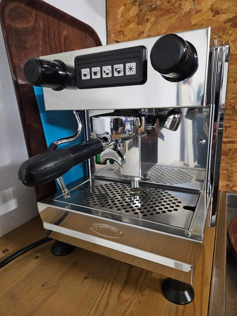 Boretti E61 Espressomachine - Perfecte Espresso Thuis, Gebruikt, Espresso apparaat, Gemalen koffie, Ophalen