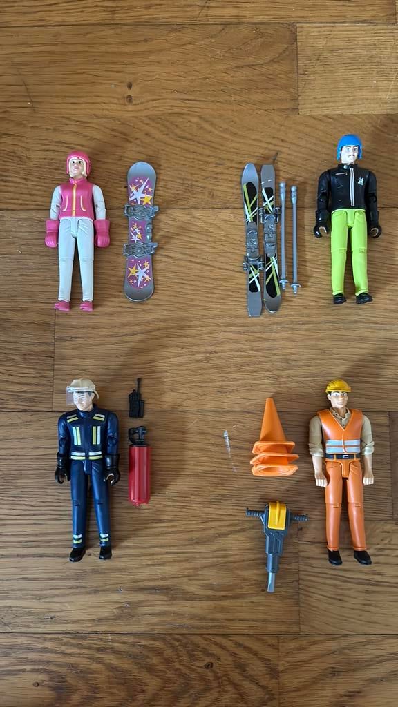 Brüder speelgoedfiguren met accessoires, Ophalen of Verzenden, Zo goed als nieuw