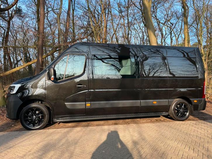 RENAULT MASTER 7 PERSOONS L3H2 180PK CAMPER OMBOUW ALS NIEUW, Auto's, Bestelauto's, Bedrijf, ABS, Achteruitrijcamera, Airbags
