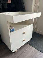 Nette commode met lades en uitschuifbaar blad, Ophalen, 50 tot 70 cm, Zo goed als nieuw, 75 tot 100 cm