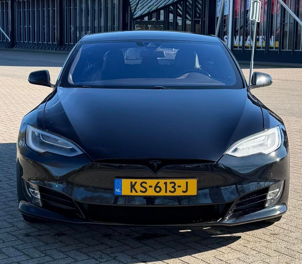 ‼️TESLA MODEL S BASE 75D ONTLOCKT 400PK BLACK FULL OPTIONS‼️, Auto's, Zwart, Model S, Vierwielaandrijving, 405 min
