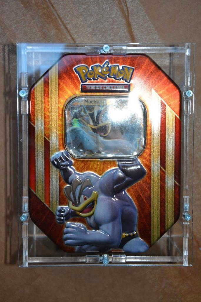 Machamp EX Triple Power Tins XY Leeg Display, Ophalen of Verzenden, Gebruikt, Overige typen, Foil