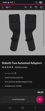 Dubatti two adapters, Kinderen en Baby's, Kinderwagens en Combinaties, Ophalen of Verzenden, Nieuw, Overige merken