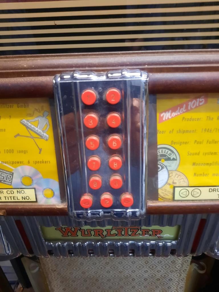 Wurlitzer 1015, Verzamelen, Automaten | Jukeboxen, Ophalen of Verzenden, Zo goed als nieuw, Voor 1950, Wurlitzer