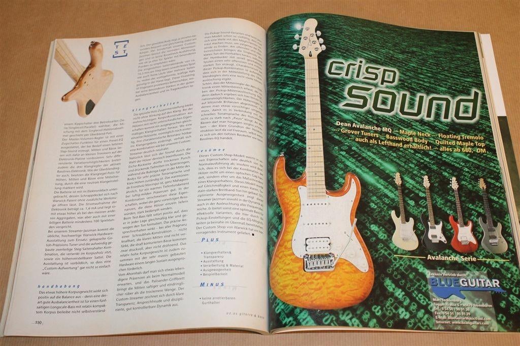 Magazine Gitarre & Bass [Feb 2001] — Beatles, Waters, Benson, Ophalen of Verzenden, Gelezen, Artiest