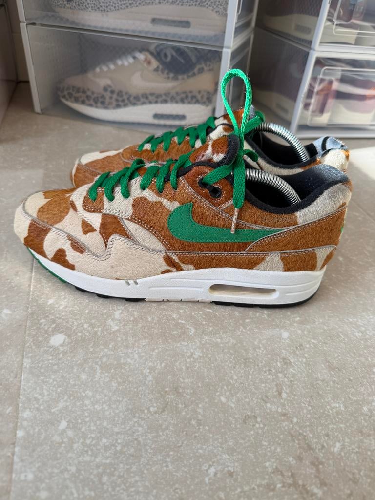 Nike Air Max 1 DLX Atmos Animal 3.0 Giraffe, Ophalen of Verzenden, Zo goed als nieuw, Overige kleuren