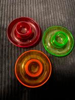 Set van 3 vintage Guzzini eierdopjes, Ophalen of Verzenden, Gebruikt