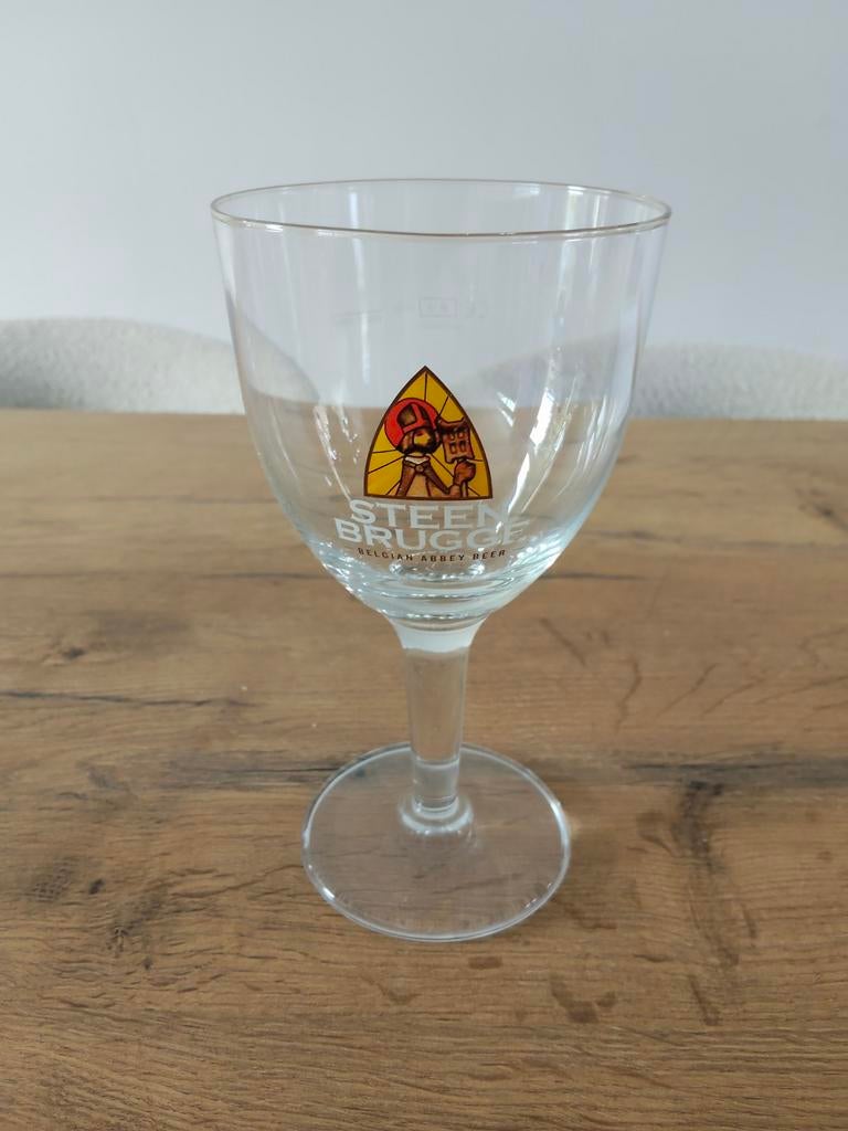 5 Steenbrugge speciaalbier glazen, Ophalen, Nieuw, Glas of Glazen, Overige merken