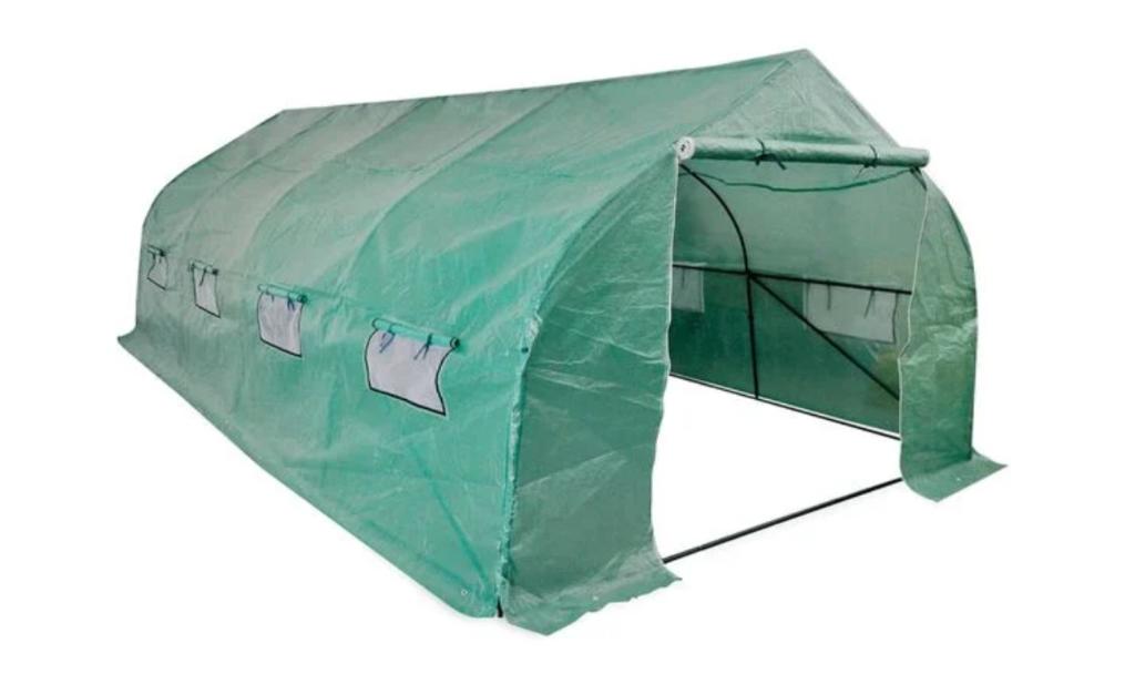 Tuinkas walk-in draagbare polytunnel met stalen frame 18 m², Ophalen