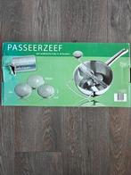 RVS Passeerzeef / Roerzeef - 3 Zeefschijven - Nieuw, Ophalen of Verzenden, Nieuw