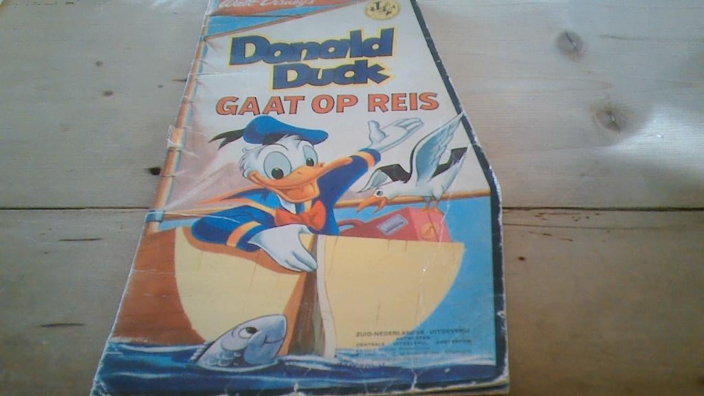 Donald Duck gaat op reis, Verzenden, Zo goed als nieuw, Fictie algemeen