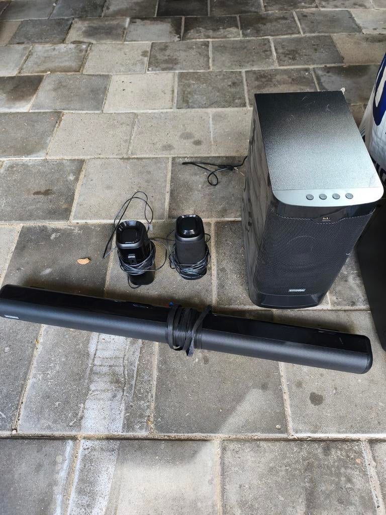 Hyundai soundbar + subwoofer, HHE272006, Ophalen of Verzenden, Zo goed als nieuw