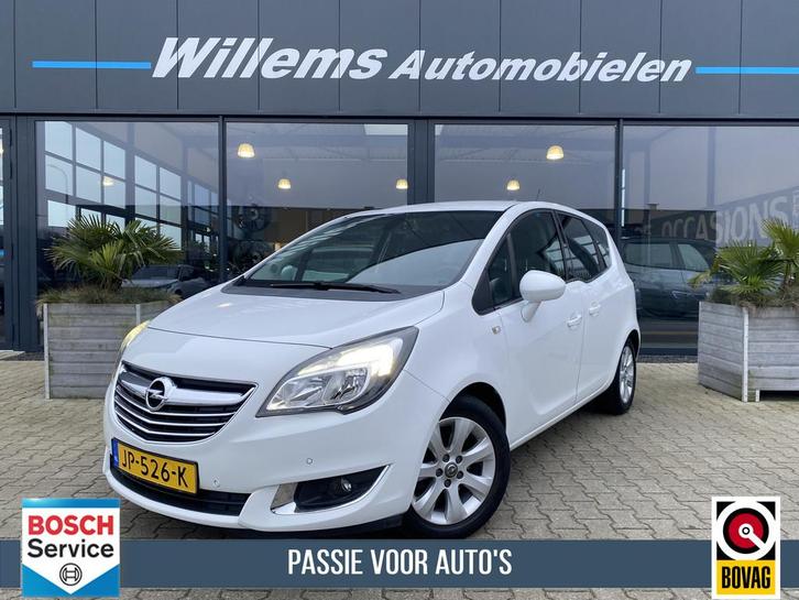 Opel Meriva 1.4 Blitz Navigatie, Cruise Control & Trekhaak, Auto's, Opel, Bedrijf, Te koop, Meriva, ABS, Airbags, Airconditioning