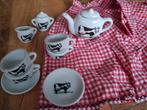 Theeservies voor kinderen  - kinderserviesje  koeienpatroon, Ophalen of Verzenden, Zo goed als nieuw, Overige materialen, Speelkeuken-accessoire