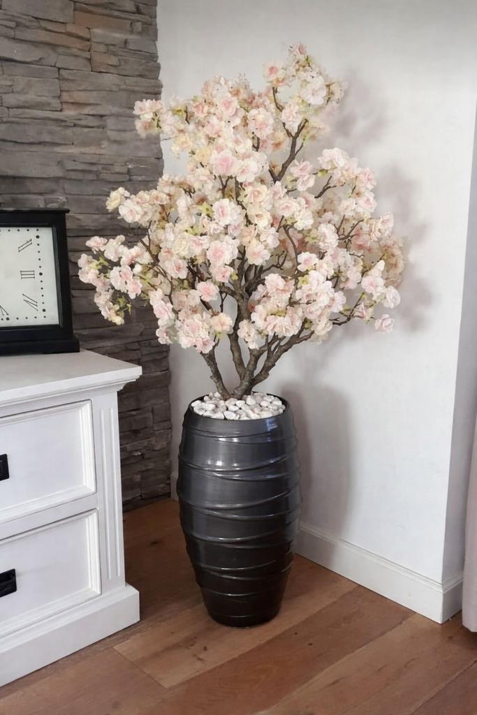 Kunst Bloesemboom - Roze Bloesem, Huis en Inrichting, Woonaccessoires | Kunstplanten en Kunstbloemen, Zo goed als nieuw, Binnen