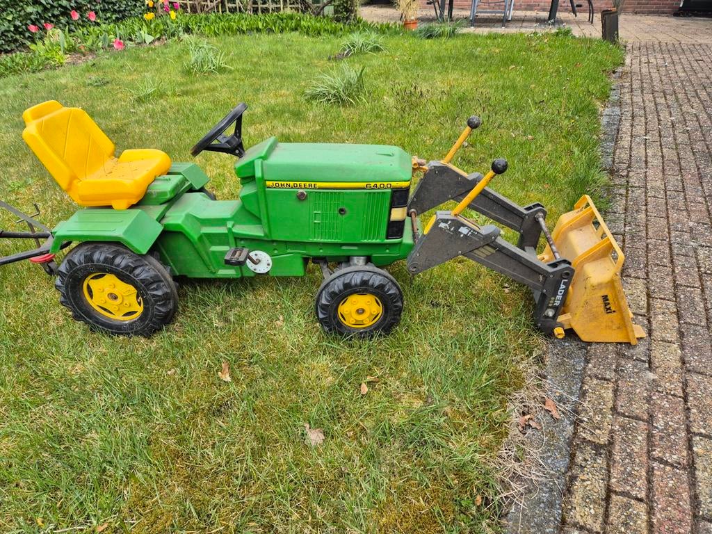 John Deere traptrekker met voorlader en giertank, Ophalen, Gebruikt, Overige merken