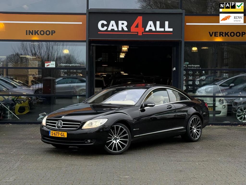 Mercedes-Benz CL-klasse 500 5.5 AMG LEDER/SOFTCLOSE/NACHTZIC, Auto's, Mercedes-Benz, Automaat, Achterwielaandrijving, Gebruikt