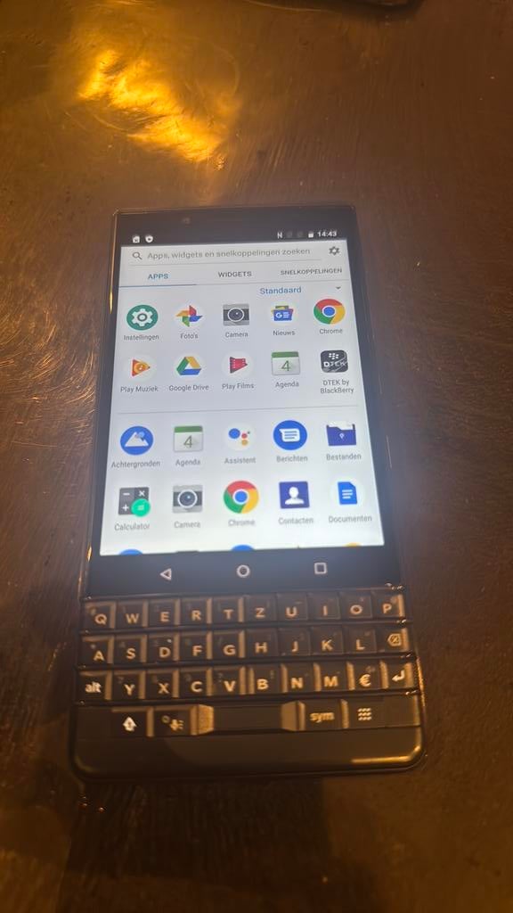 BlackBerry Key2 LE 64gb, Telecommunicatie, Mobiele telefoons | Blackberry, Ophalen of Verzenden, Zo goed als nieuw, 6 megapixel of meer