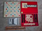 Sio scrabble spel gezelschapsspel met houten draaitafel, Een of twee spelers, Ophalen of Verzenden, Gebruikt, SIO