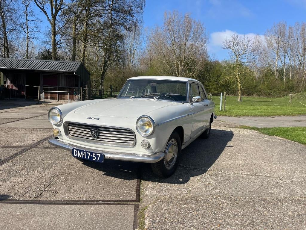 Peugeot 404  - Wit, Auto's, Achterwielaandrijving, 1600 cc, Wit, Leder