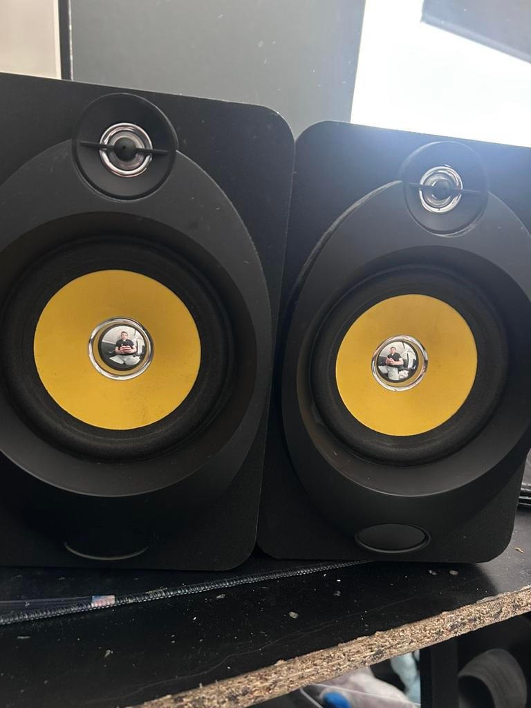 Studio monitor speakerset Vonyx XP 50, Audio, Tv en Foto, Luidsprekers, Overige merken, Ophalen of Verzenden, Zo goed als nieuw