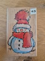 Penny Black Egels nr 43, Hobby en Vrije tijd, Stempelen, Ophalen of Verzenden, Gebruikt, Houten stempel