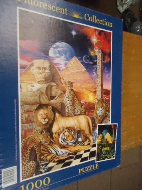 puzels 1000 stukjes, Ophalen of Verzenden, Minder dan 500 stukjes, Zo goed als nieuw, Legpuzzel