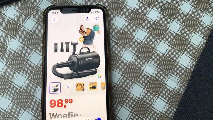 Professionel Hondenföhn., Dieren en Toebehoren, Honden-accessoires, Zo goed als nieuw, Ophalen of Verzenden