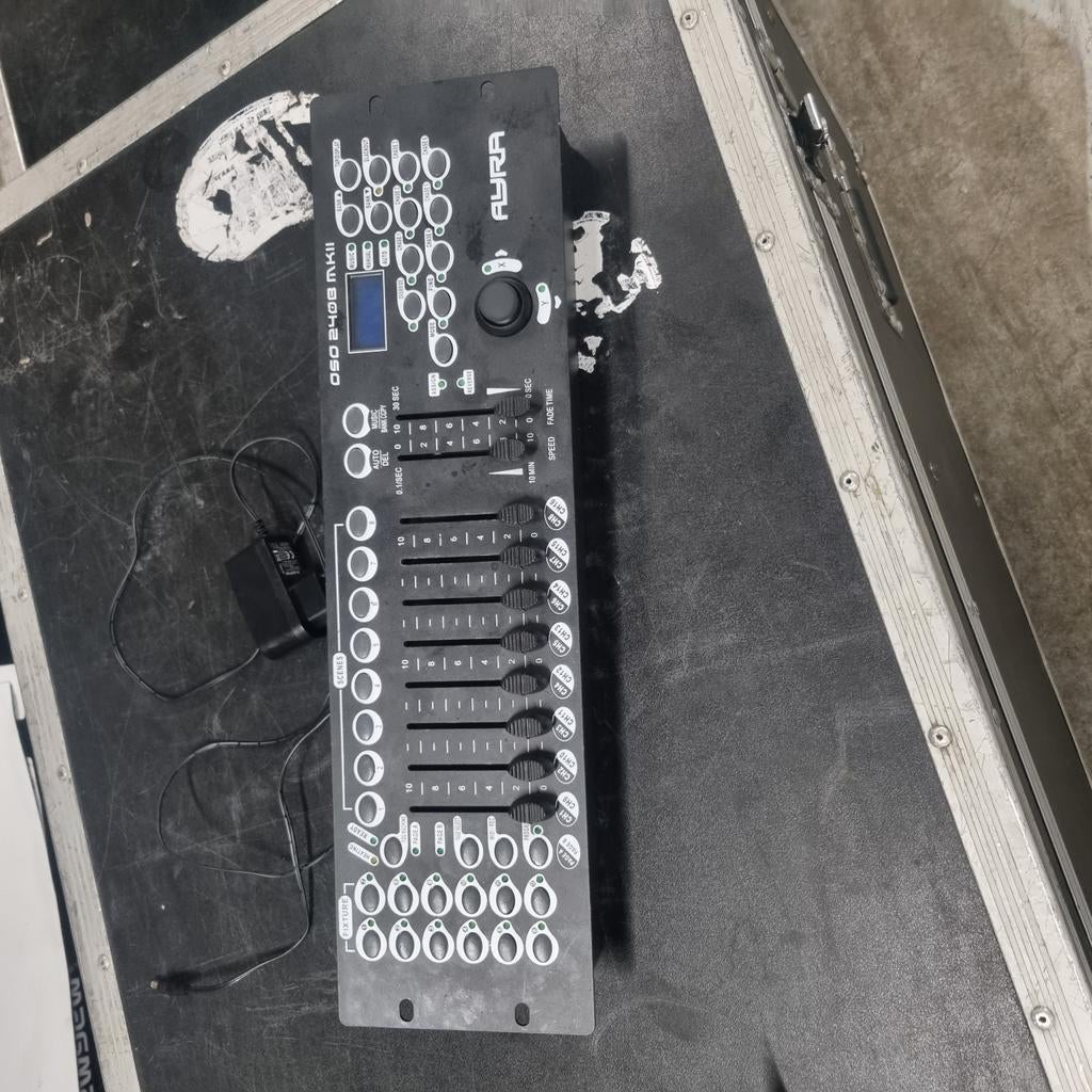 Ayra DMX Besturing & DMX Booster - Lichtinstallatie, Muziek en Instrumenten, Ophalen, Zo goed als nieuw