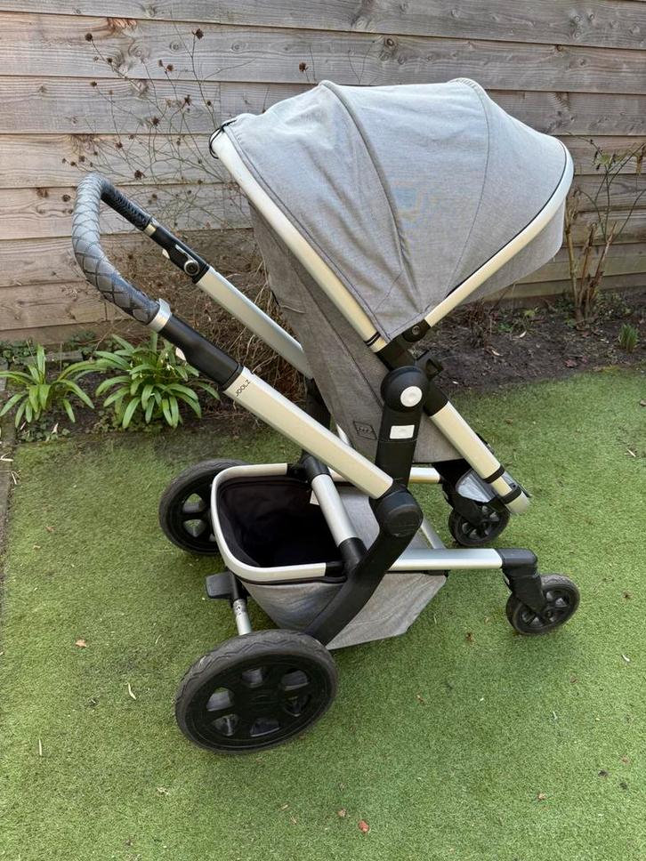 Joolz Day 2, Kinderen en Baby's, Kinderwagens en Combinaties, Gebruikt, Combiwagen, Overige merken, Met reiswieg, Verstelbare duwstang