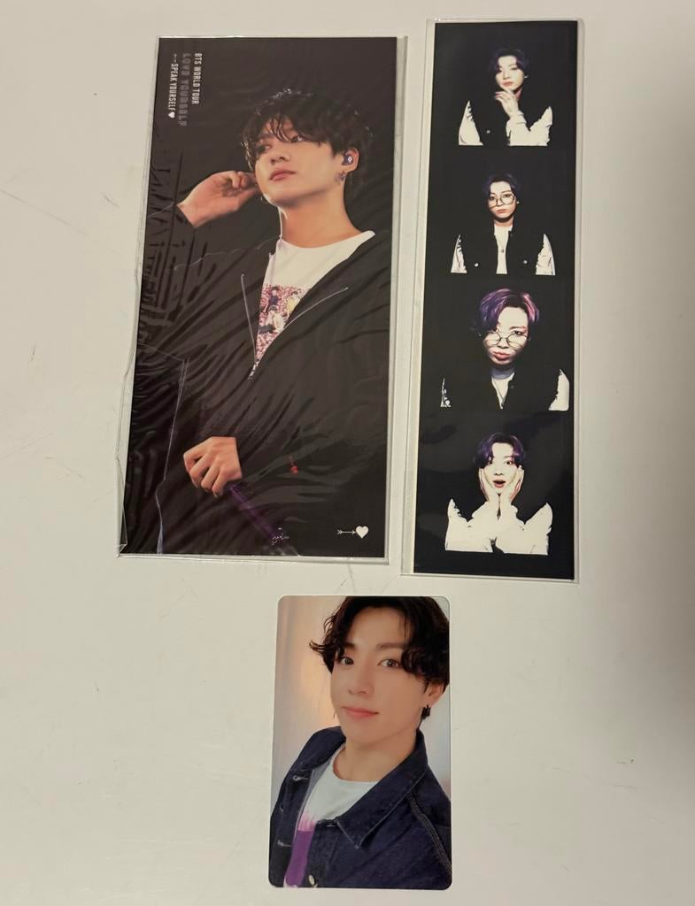 BTS jungkook photocards magic shop butter love yourself dvd, Verzamelen, Muziek, Artiesten en Beroemdheden, Ophalen of Verzenden