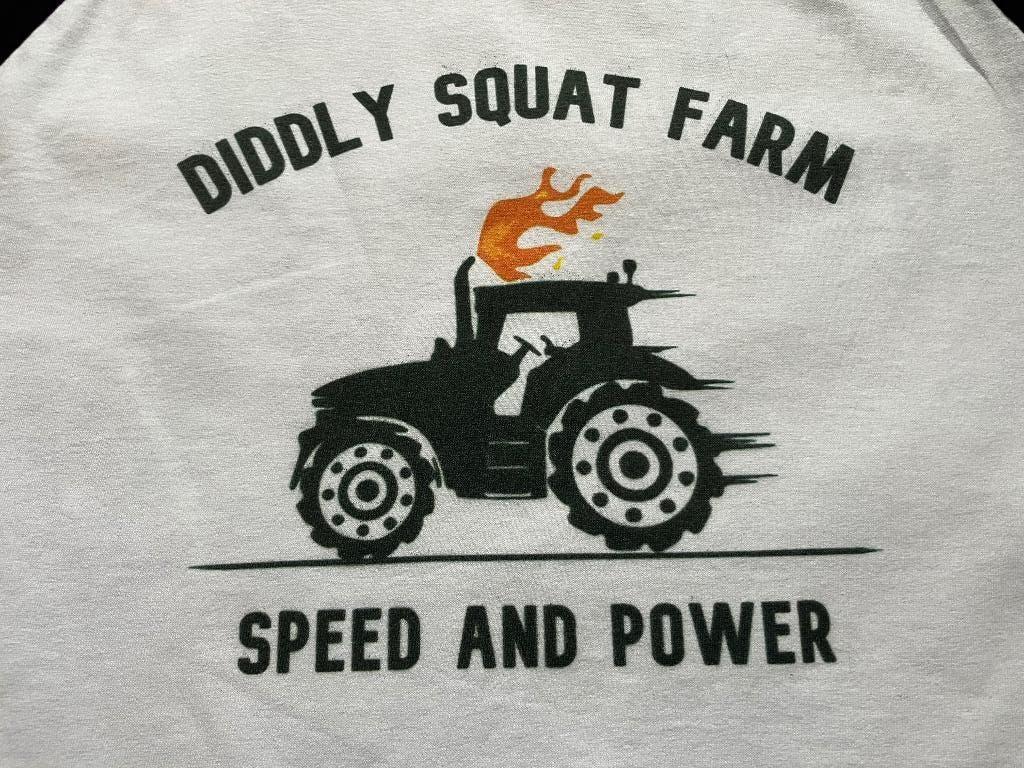 Tshirt Clarksons farm diddly Squat XL nieuw, Onbekend, Zwart, Ophalen of Verzenden, Maat 56/58 (XL)