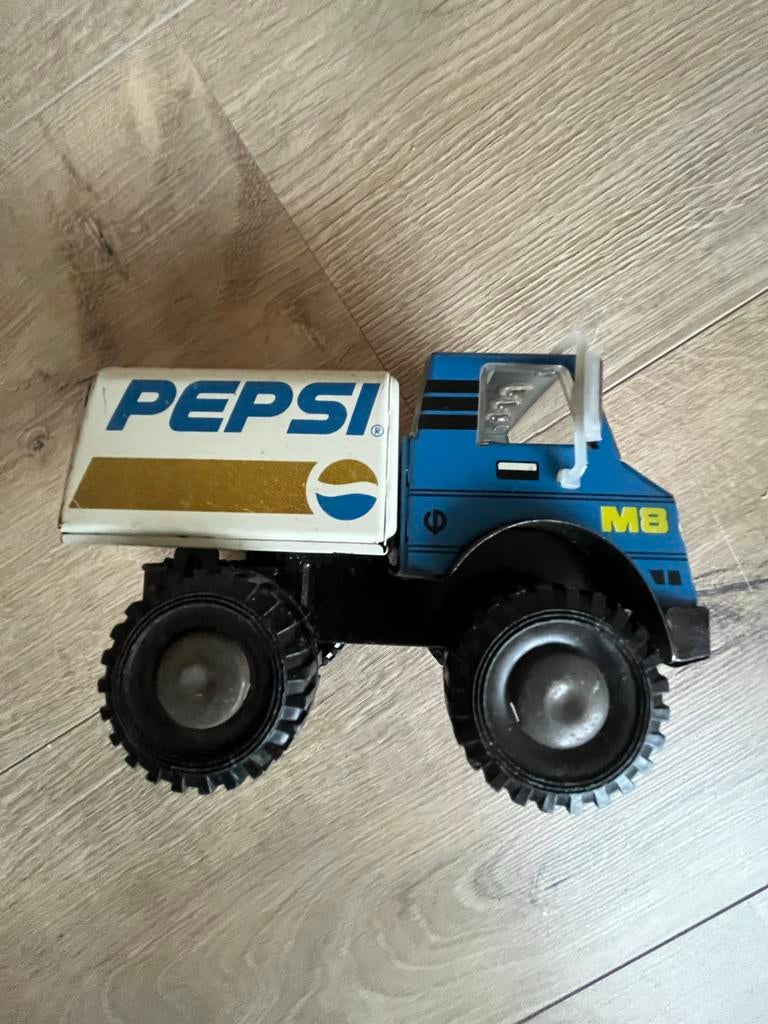 Metalen Pepsi Cola Truck - ca. 20 cm, Gebruikt, Overige typen, Info@pepsi.com, Ophalen of Verzenden