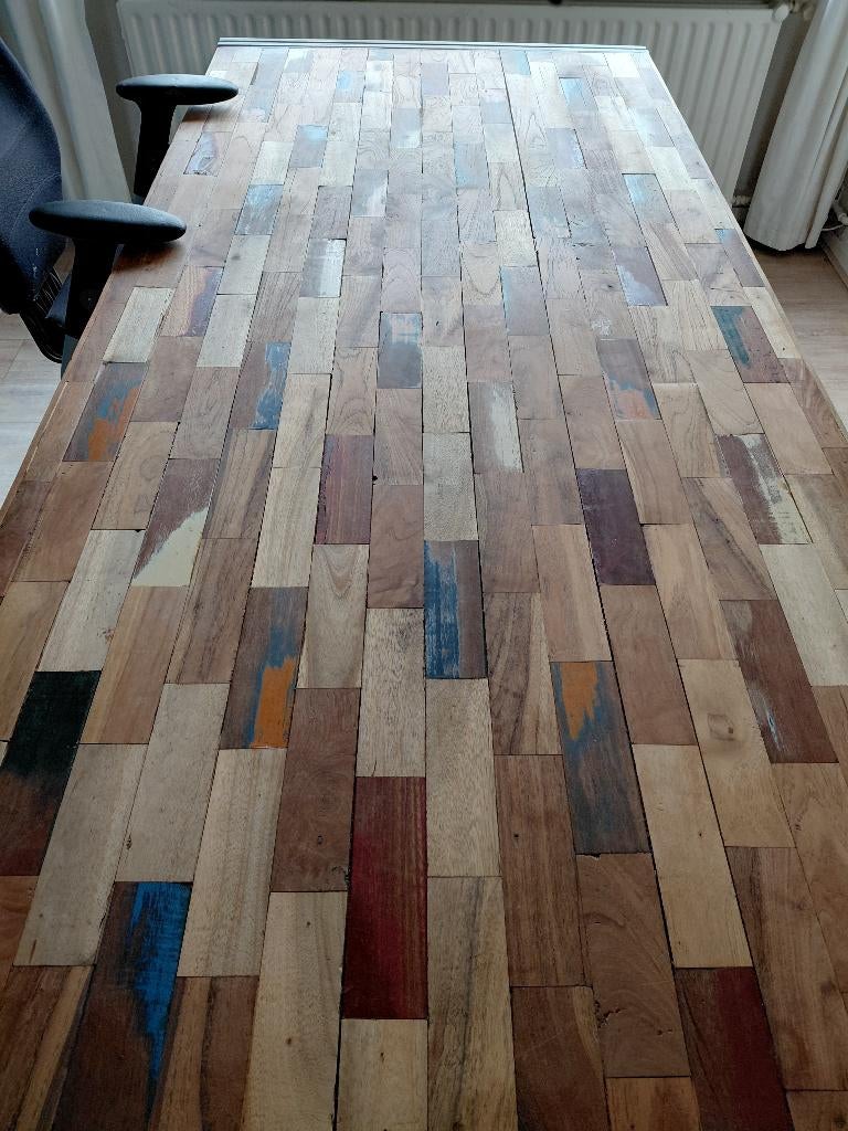 Tafel, Ophalen, Gebruikt, Modern landelijk, 200 cm of meer