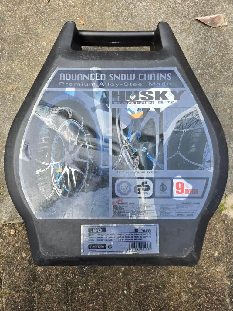 Husky Advanced Sneeuwkettingen - Maat 90 (9mm), Ophalen of Verzenden, Nieuw