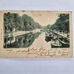 Alkmaar Oudegracht, Verzamelen, Ansichtkaarten | Nederland, Verzenden, Voor 1920, Gelopen, Noord-Holland