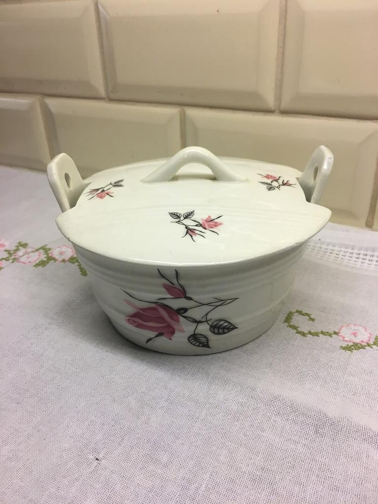 Vintage Botervloot. Porseleinen Kuip model ‘Ditmar Urbach’, Antiek en Kunst, Ophalen of Verzenden