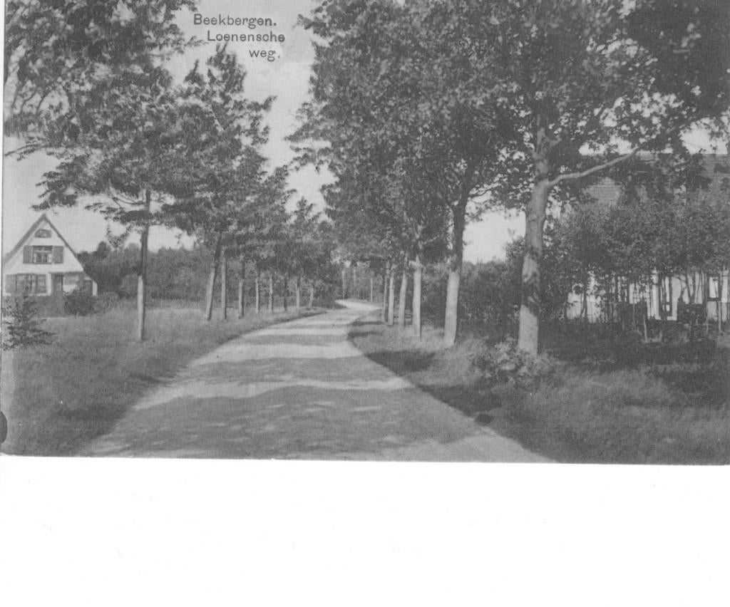 Beekbergen Loenenscheweg, Verzenden, 1920 tot 1940, Ongelopen, Gelderland