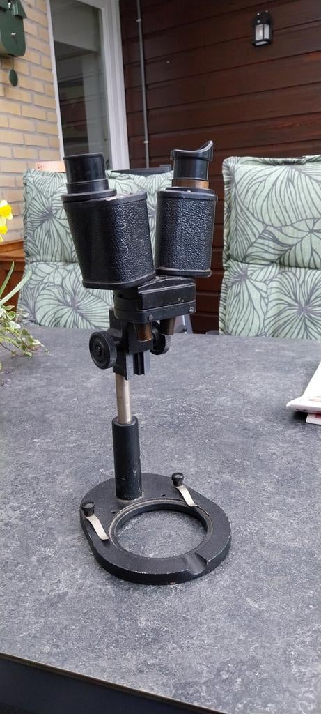 Antieke Russische Stereomicroscoop - Vintage Optiek, Audio, Tv en Foto, Optische apparatuur | Microscopen, Ophalen of Verzenden