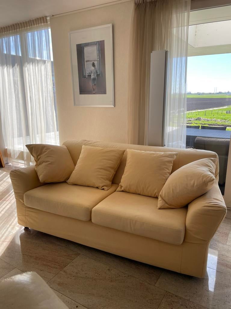 Zit- Slaapbank geel, Huis en Inrichting, Slaapkamer | Slaapbanken, Twijfelaar, Ophalen