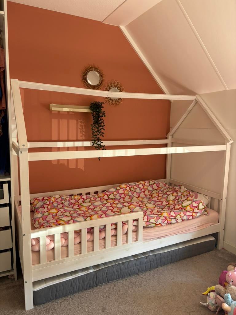 Kinderbedje, Ophalen of Verzenden, Gebruikt, Halfhoogslaper