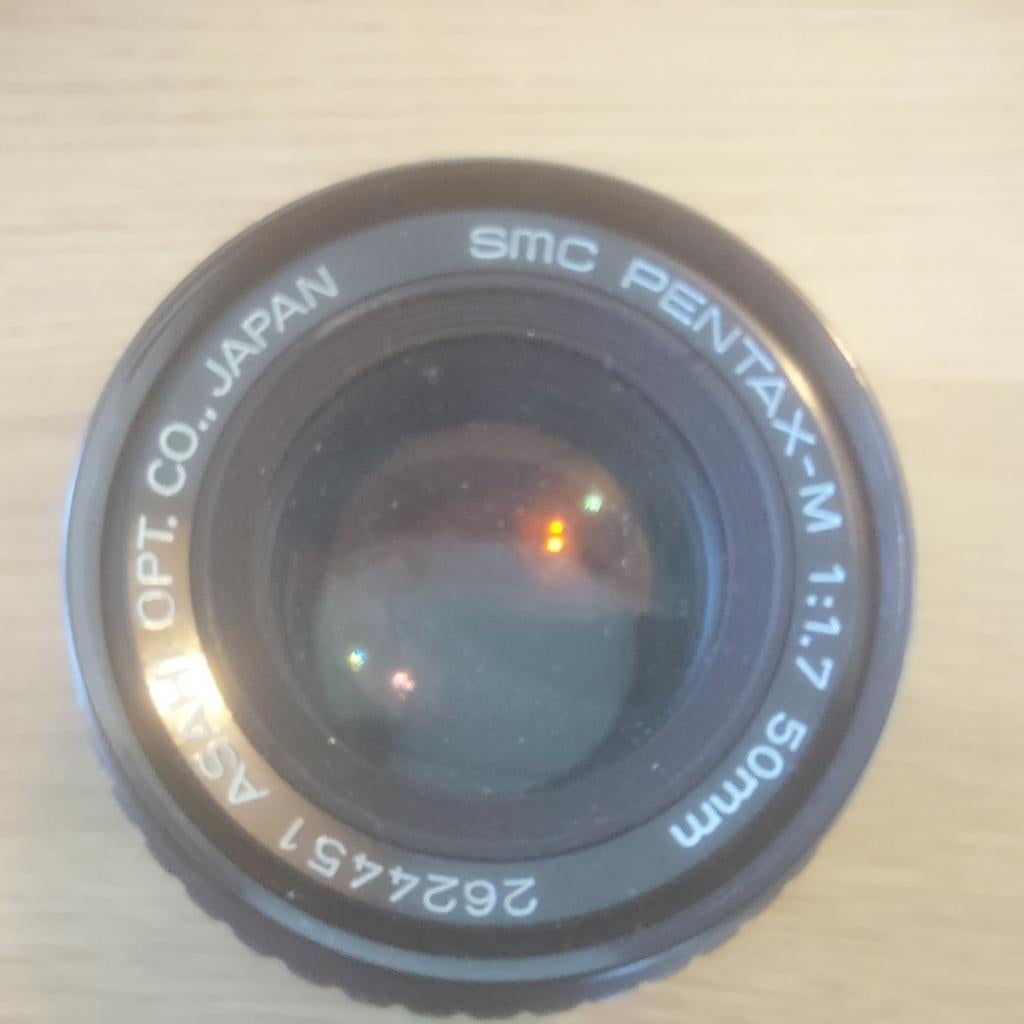 Asahi Pentax SMC Pentax-M 50mm f/1.7 Analoge Lens, Ophalen of Verzenden