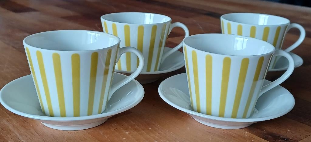 Espresso kopjes, Gebruikt, Ophalen of Verzenden, Overige stijlen, Kop(pen) en/of Schotel(s)