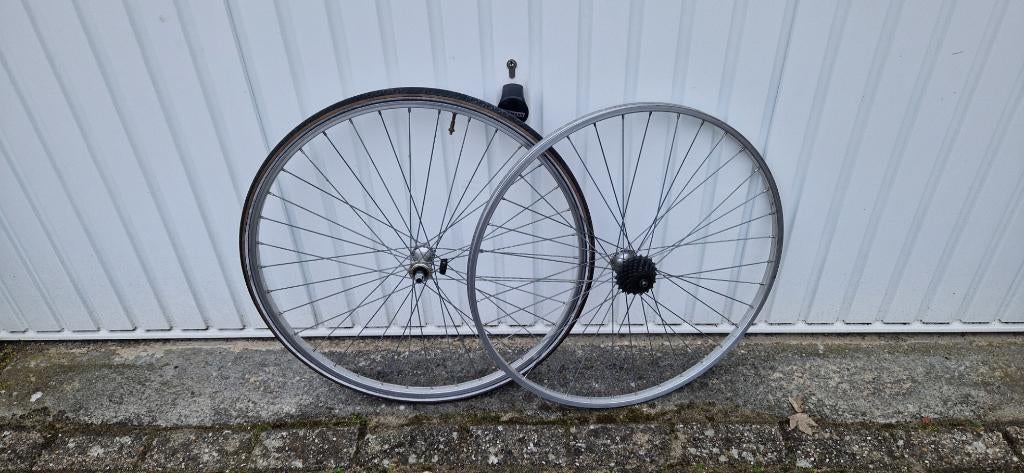 te koop set vintage racewielen, Fietsen en Brommers, Fietsonderdelen, Gebruikt, Algemeen, Shimano, Ophalen