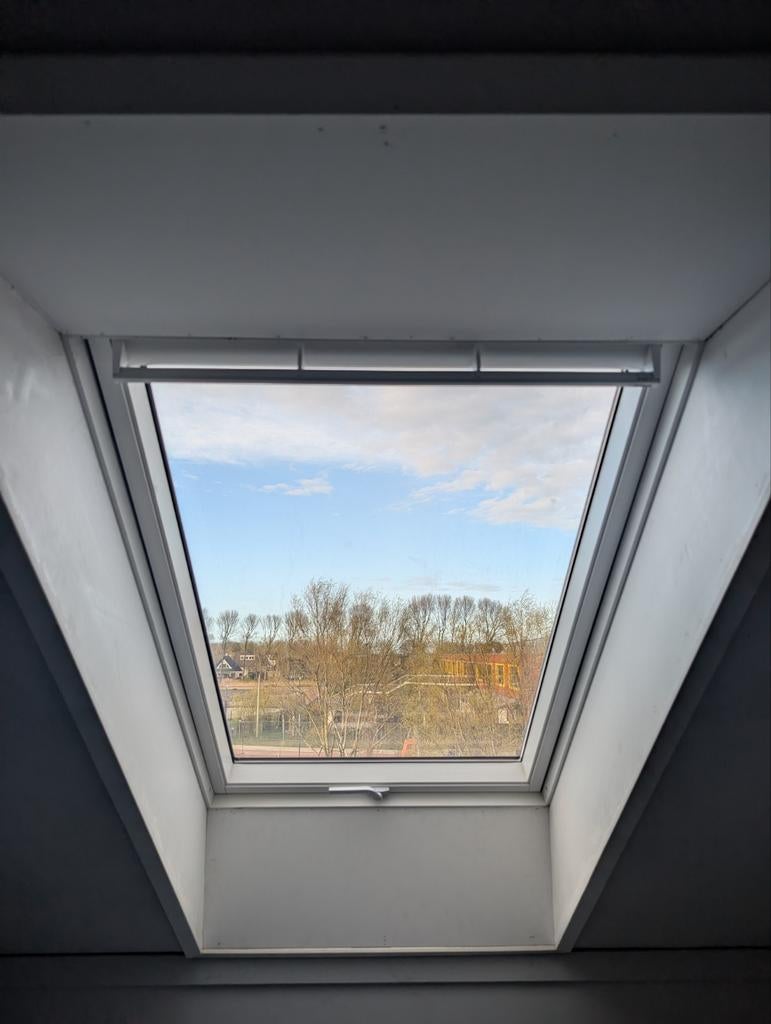 2 Velux dakramen GPL PK08 94x140 cm, Doe-het-zelf en Verbouw, Ophalen, Gebruikt, Minder dan 80 cm, Dubbelglas
