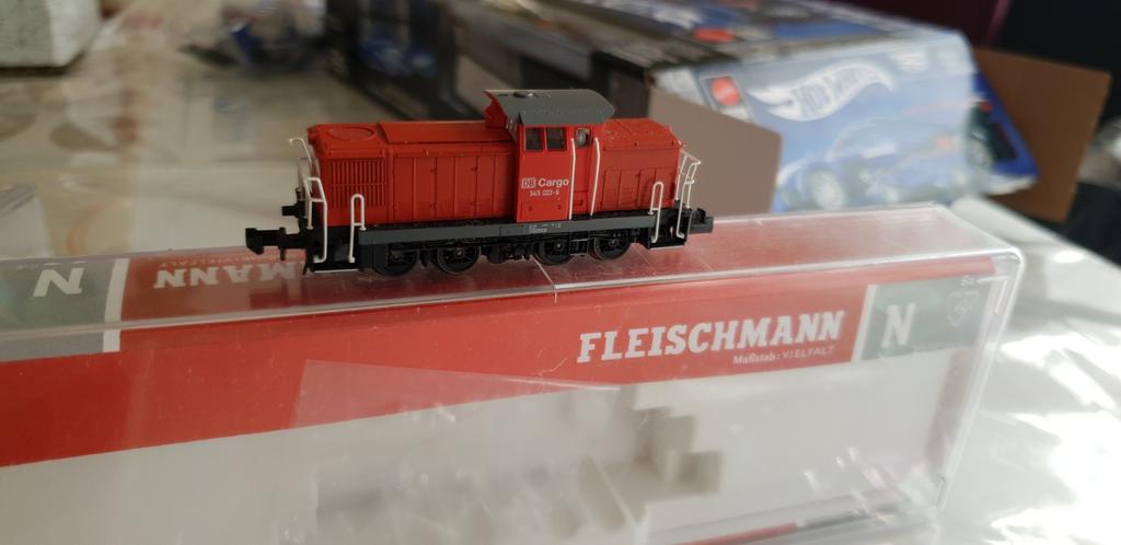 N fleischman DCC lok db met led, Hobby en Vrije tijd, Modeltreinen | N-Spoor, Ophalen of Verzenden, Zo goed als nieuw, Gelijkstroom