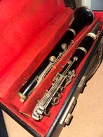 Vintage klarinet in originele koffer, Ophalen of Verzenden, Gebruikt, Met koffer of tas