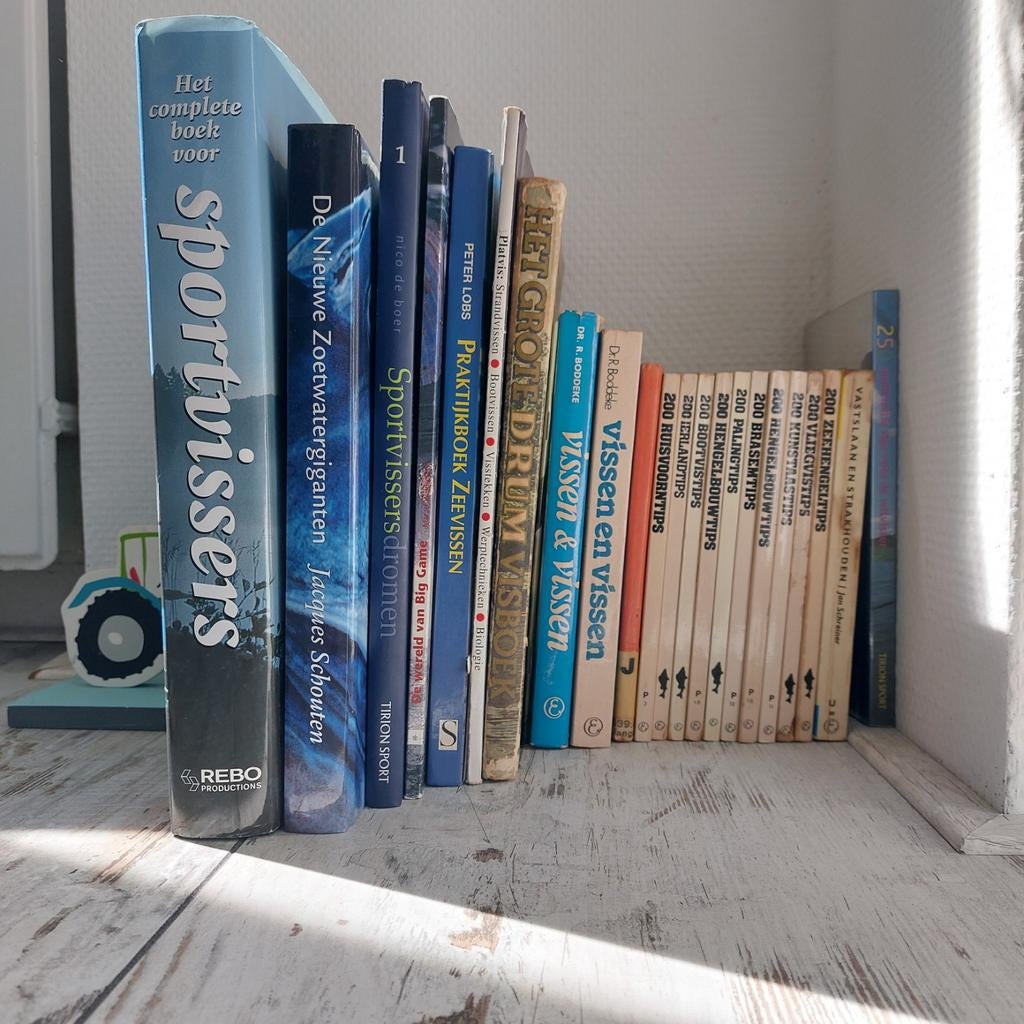 Boeken hengelsport, Boeken, Ophalen, Gelezen