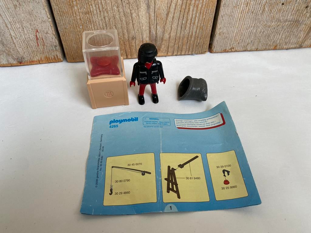Playmobil Juwelenroof - 4265, Ophalen of Verzenden, Zo goed als nieuw, Los playmobil